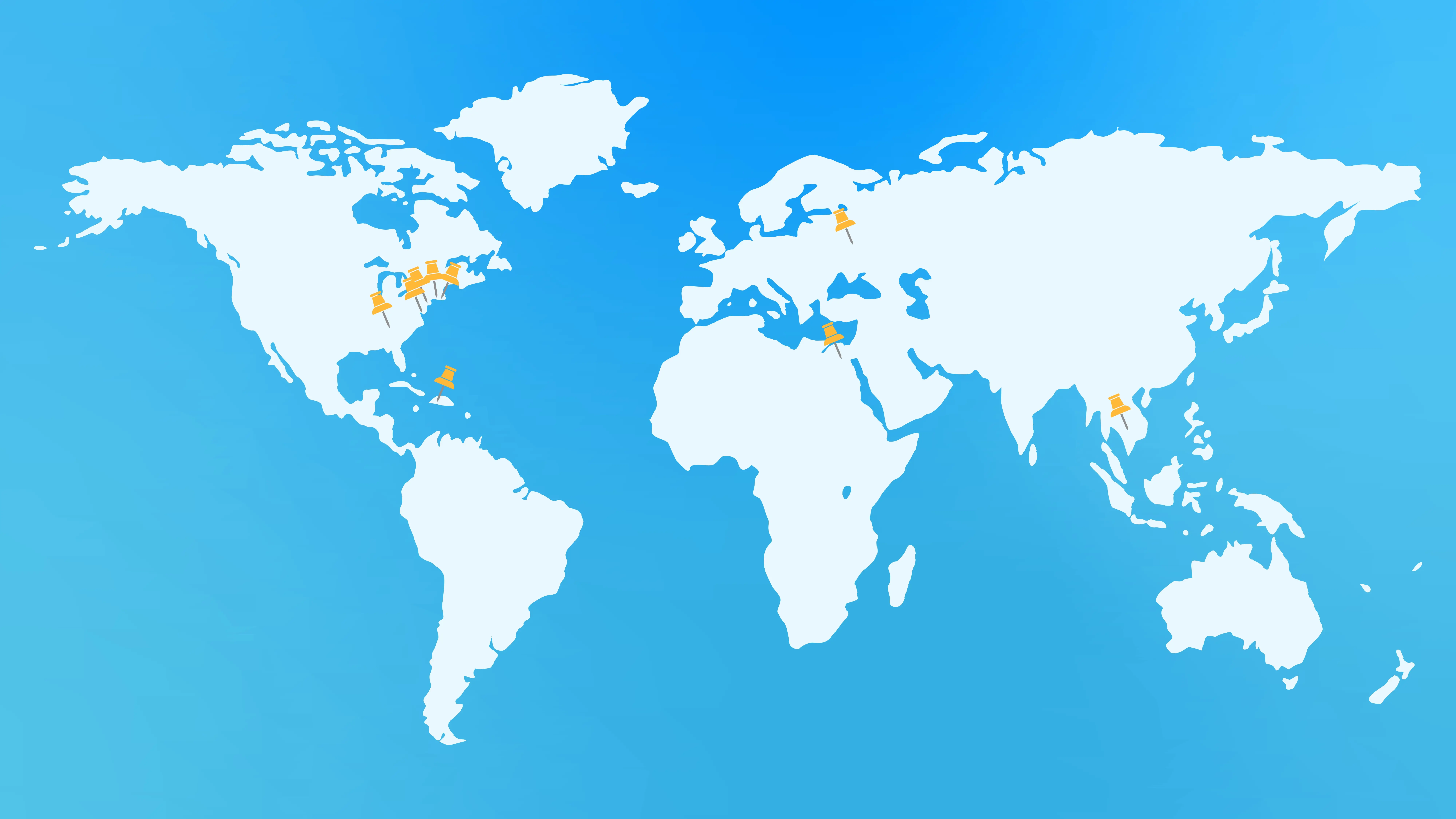 Locations of our Missionaries