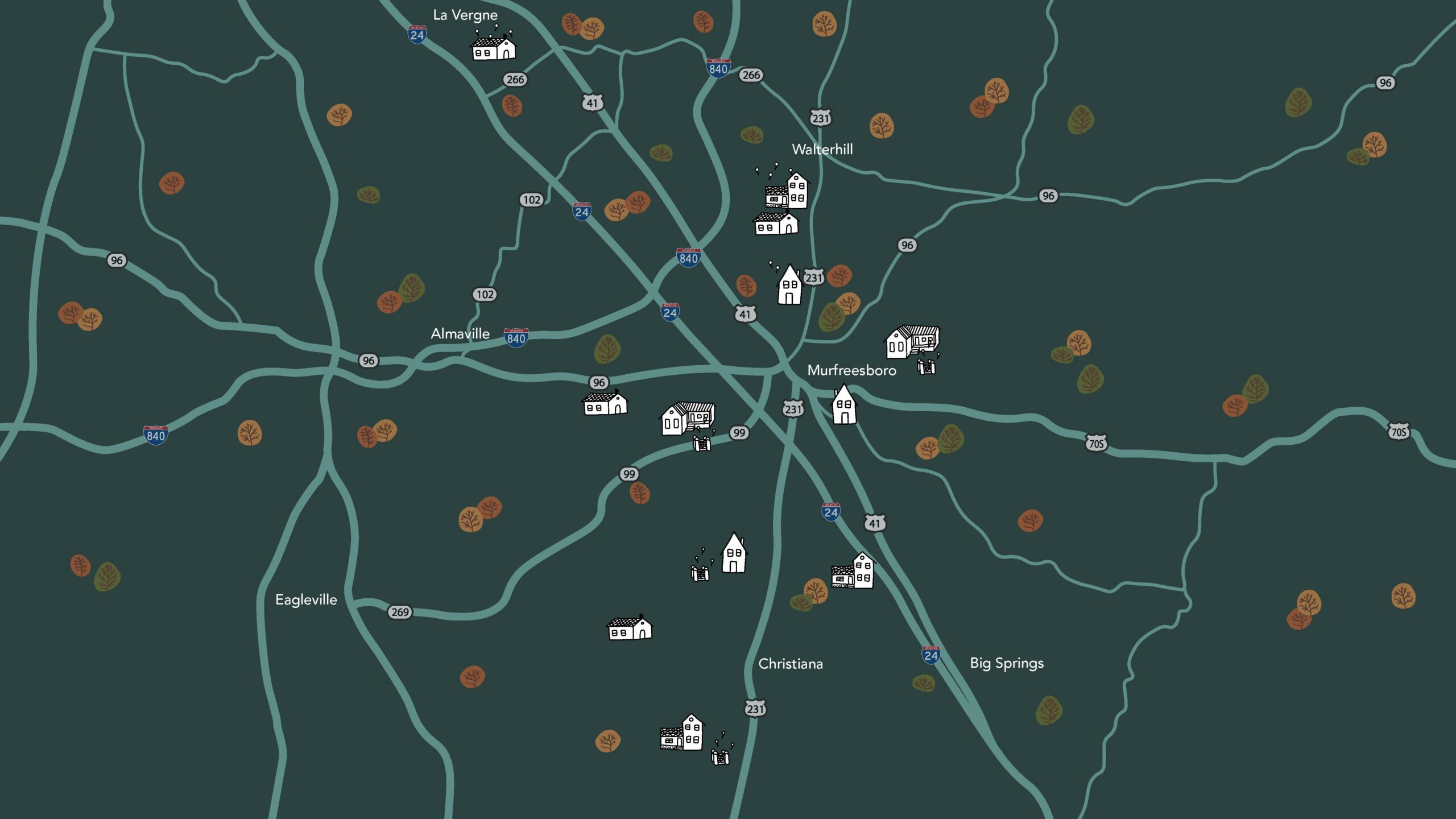 Fall Fest Locations
